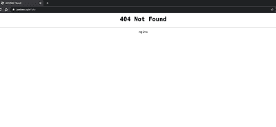 Failed 404